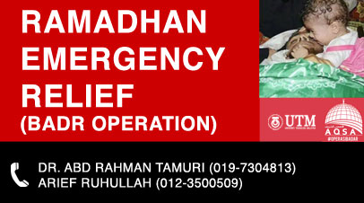 Ramadhan Emergency Relief (Badr Operation)